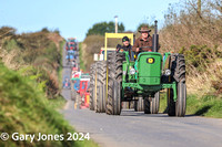 Cwm members vintage tractor run 12.10.24